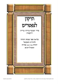 תיקון לנפטרים